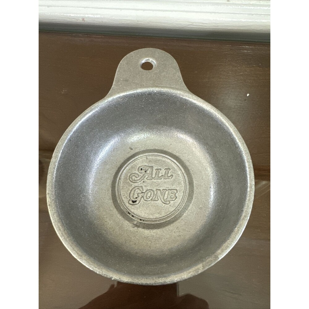 Wilton Columbia 8oz “All Gone” Pewter Porringer Bowl 4.5”